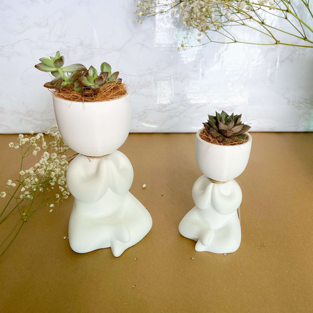Buddha Vase Set